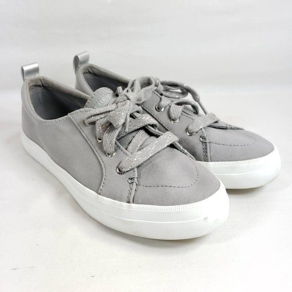 Sperry Top Sider Sneakers Women's Size 7 Gray - Picture 1 of 8